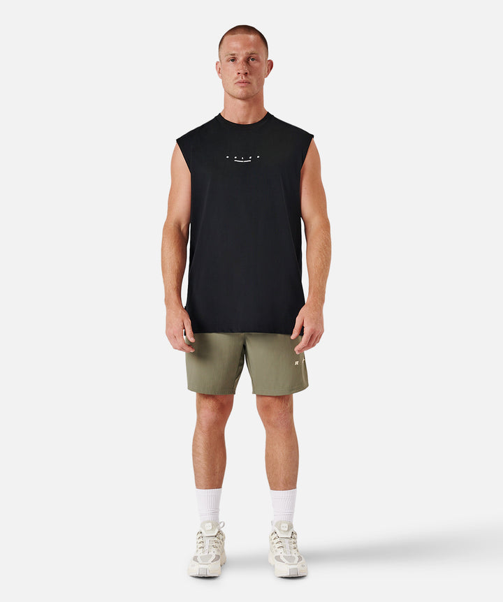 The Bowery Muscle Tee - Black