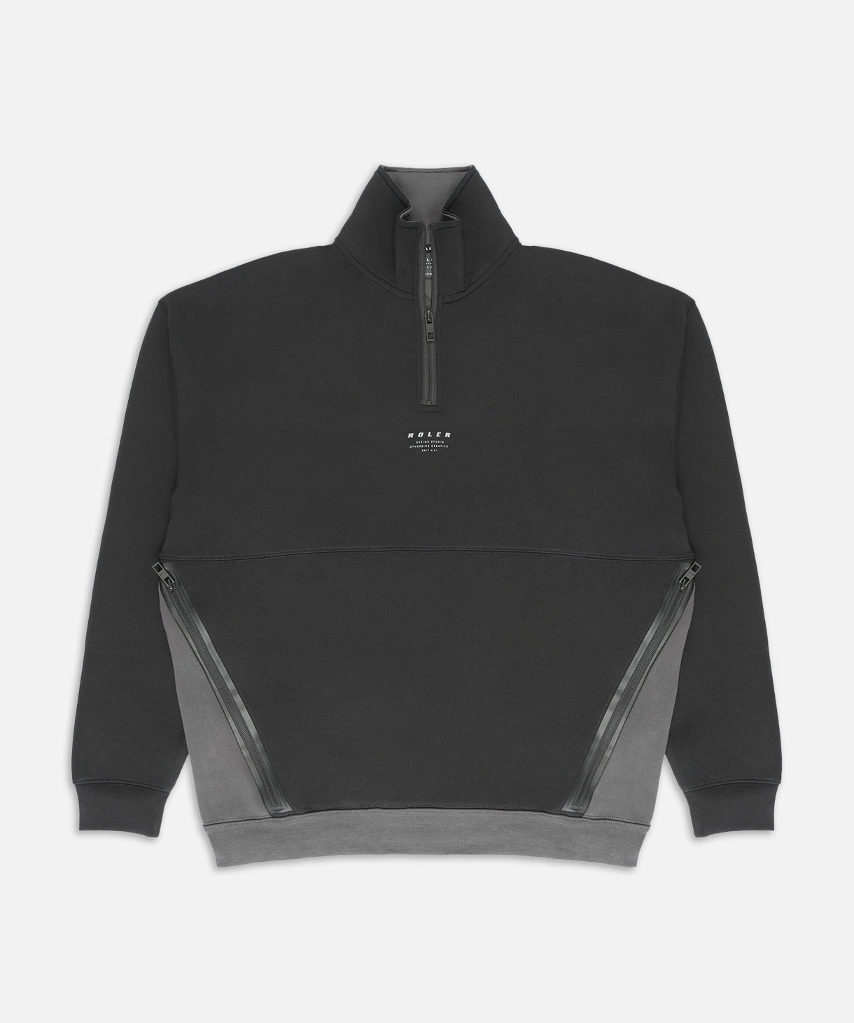 The Aldo Track Top Black Graphite – Roler Clothing
