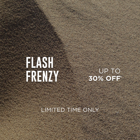 Flash Frenzy Up to 40% Off