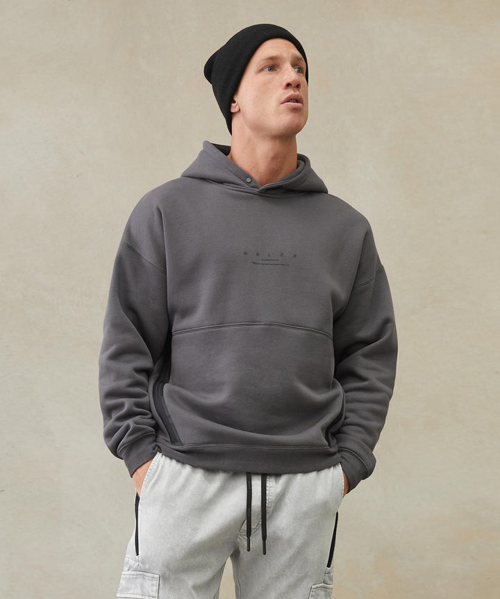 The Witton Tech Hoodie - Charcoal
