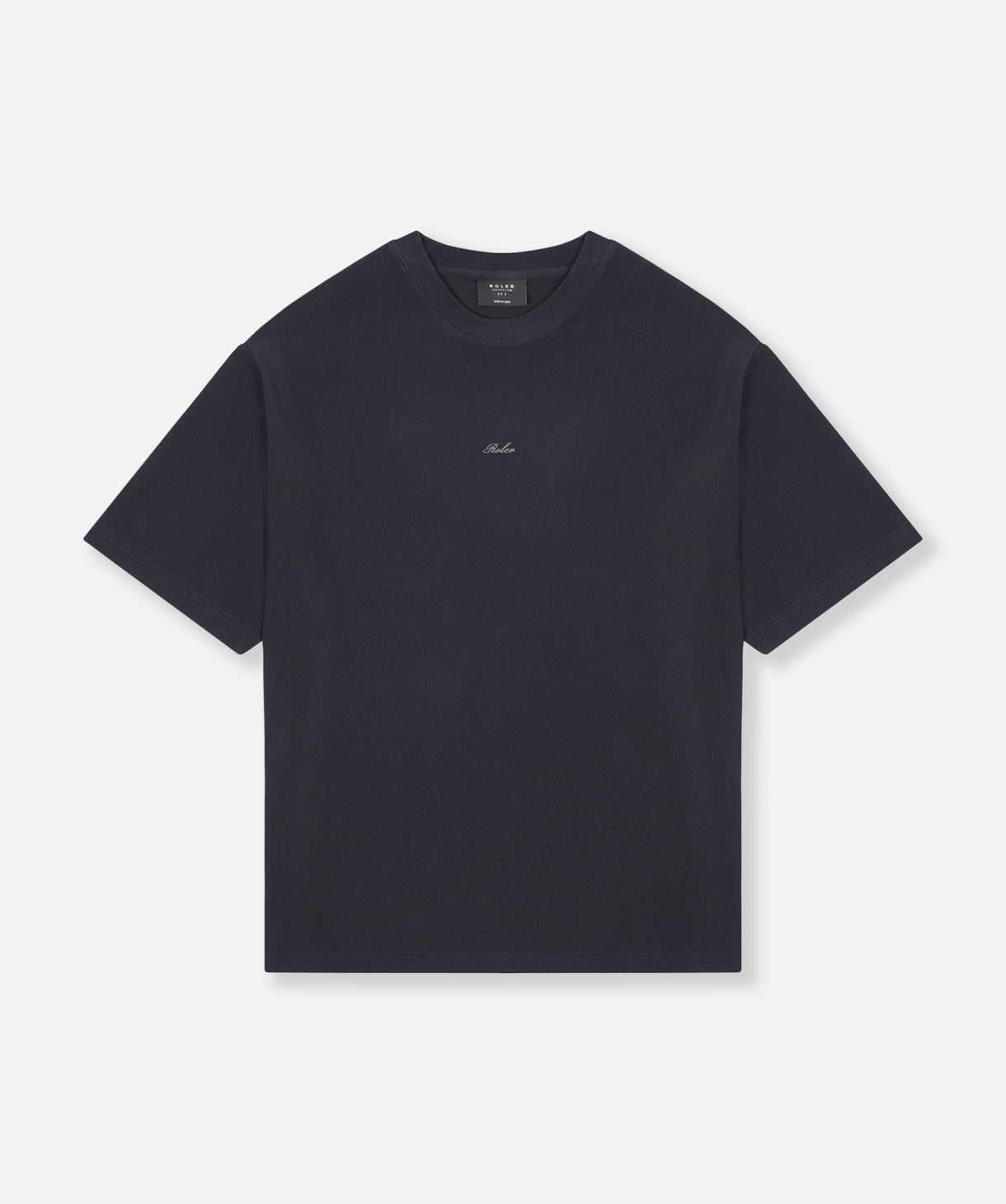 Roler | The Atelier Ribbed Tee - Navy – Roler Clothing