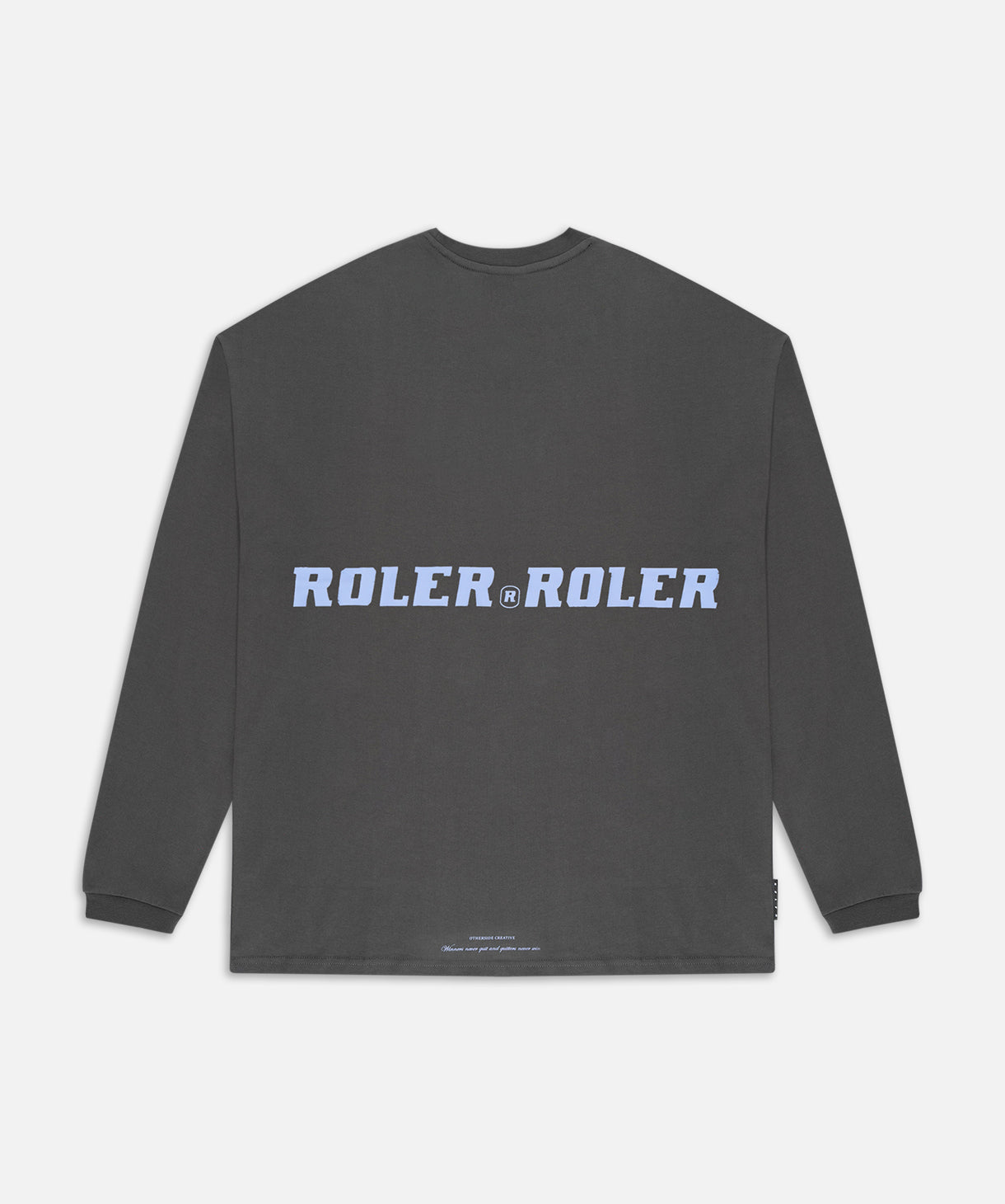 The Long Sleeve Mastino Tee - Onyx – Roler Clothing