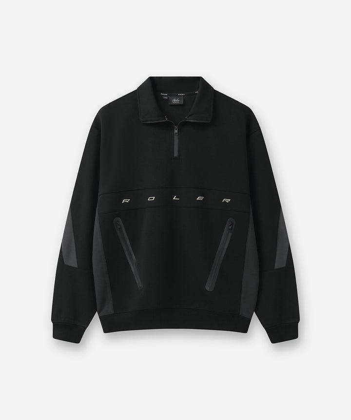 The Saunders Tracktop - Black/Combo - Roler Clothing
