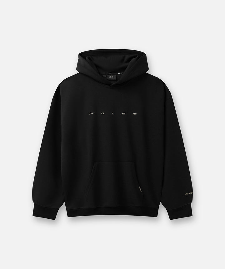 The Chrome Hoodie - Black - Roler Clothing