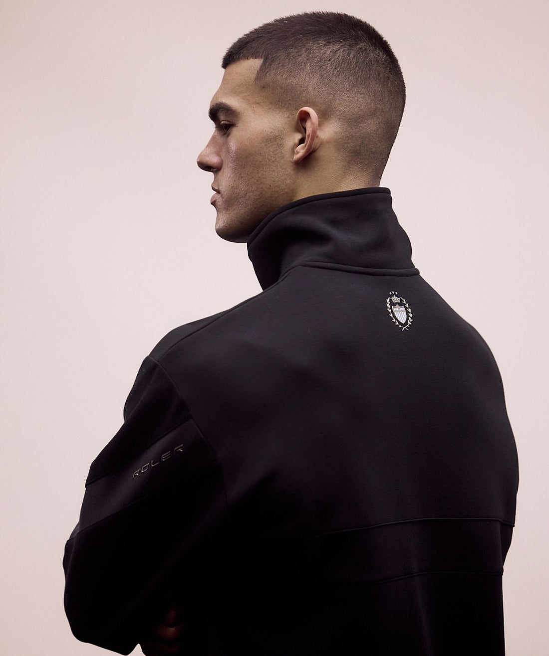 The Saunders Tracktop - Black/Combo - Roler Clothing