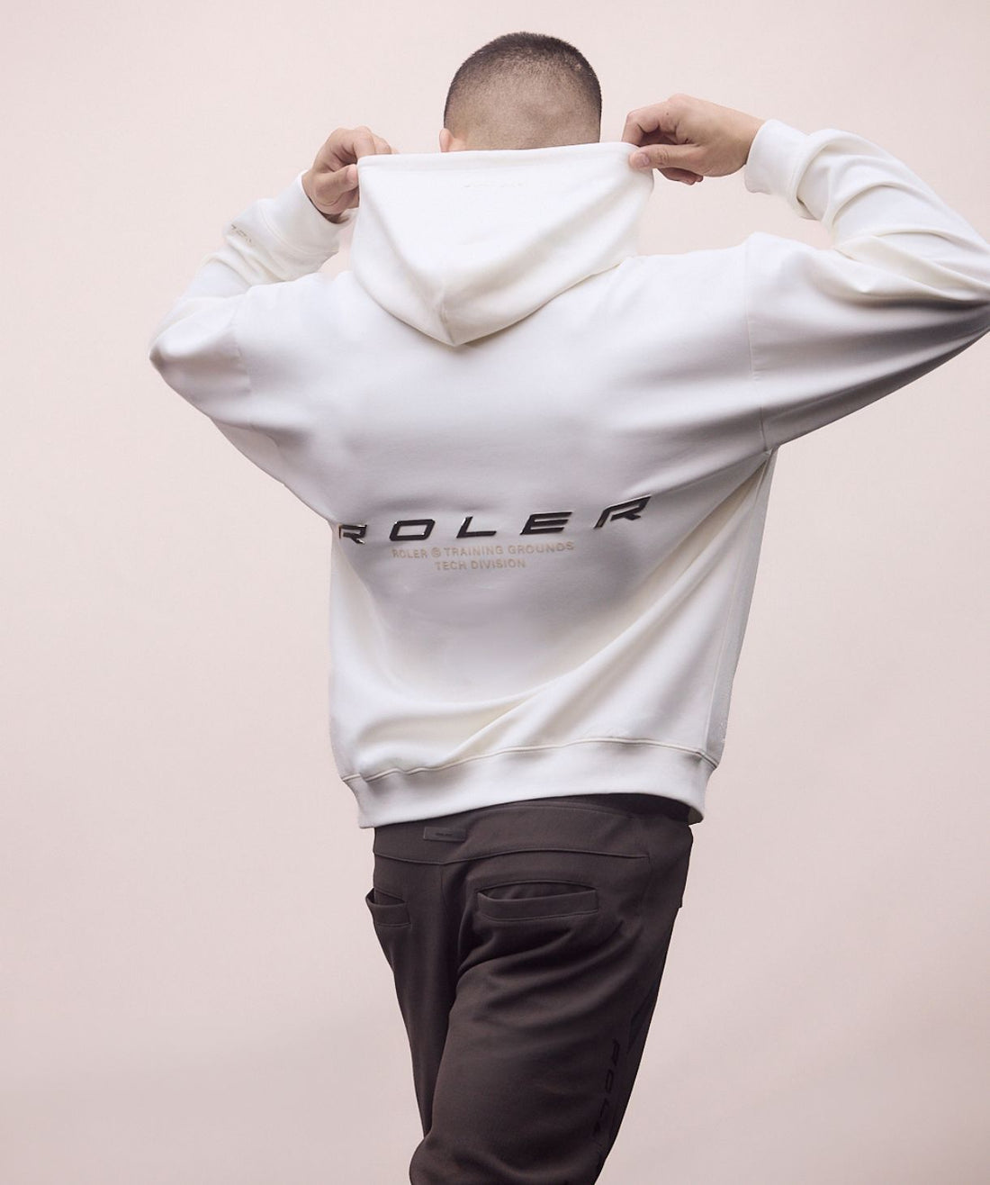 The Chrome Hoodie - Ecru - Roler Clothing