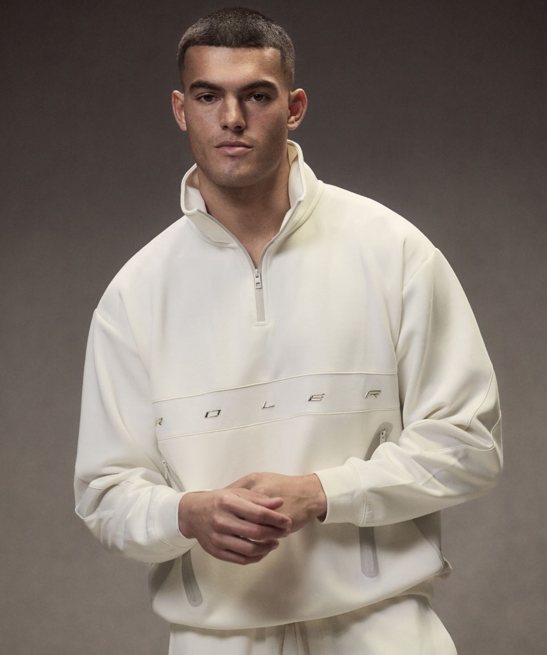 The Saunders Tracktop - Pale Yellow Combo - Roler Clothing